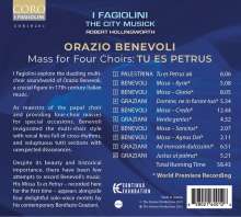 Orazio Benevoli (1605-1672): Missa "Tu es Petrus" (für vier Chöre), CD