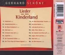 Gerhard Schöne: Lieder aus dem Kinderland. CD, CD
