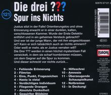 Die drei ??? (Folge 121) - Spur ins Nichts, CD