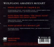 Wolfgang Amadeus Mozart (1756-1791): Die Zauberflöte-Suite für Streichquartett, CD