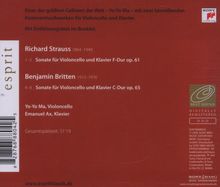 Benjamin Britten (1913-1976): Cellosonate op.65, CD