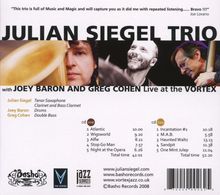 Julian Siegel (geb. 1966): Live At The Vortex 2007, 2 CDs