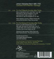 Johann Sebastian Bach (1685-1750): Bach Cantata Pilgrimage Recordings 8 (Gardiner), 2 CDs