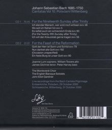 Johann Sebastian Bach (1685-1750): Bach Cantata Pilgrimage Recordings 10 (Gardiner), 2 CDs