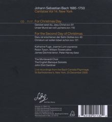 Johann Sebastian Bach (1685-1750): Bach Cantata Pilgrimage Recordings 14 (Gardiner), CD