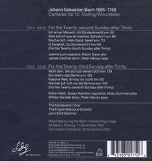 Johann Sebastian Bach (1685-1750): Bach Cantata Pilgrimage Recordings 12 (Gardiner), 2 CDs