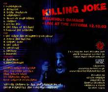 Killing Joke: Malicious Damage: Live At The Astoria 12.10.2003, 2 CDs