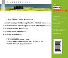 Luigi Dallapiccola (1904-1975): Piccolo Concerto per Muriel Couvreux, CD
