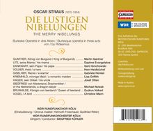 Oscar Straus (1870-1954): Die lustigen Nibelungen, CD