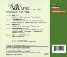 Hilding Rosenberg (1892-1985): Klavierwerke, CD