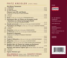 Fritz Kreisler (1875-1962): Werke für Violine &amp; Orchester, CD