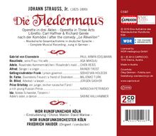 Johann Strauss II (1825-1899): Die Fledermaus, 2 CDs