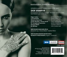 Heinrich August Marschner (1795-1861): Der Vampyr, 2 CDs