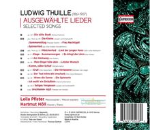 Ludwig Thuille (1861-1907): Lieder, CD