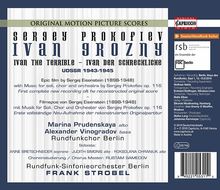 Serge Prokofieff (1891-1953): Iwan der Schreckliche - Filmmusik op.116, 2 CDs