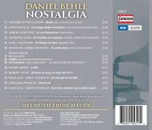 Daniel Behle - Nostalgia, CD