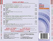 Zara Levina (1906-1976): Kammermusik &amp; Klavierwerke, CD