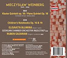Mieczyslaw Weinberg (1919-1996): Klavierquintett op.18 (in der Orchesterversion von Mathias Baier), CD