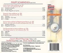Philipp Scharwenka (1847-1917): Kammermusik mit Violine, CD