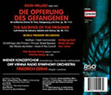Egon Wellesz (1885-1974): Die Opferung des Gefangenen op.40 (Kultisches Drama), CD