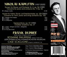 Nikolai Kapustin (1937-2020): Klavierkonzert Nr.4 op.56, CD