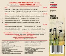 Ludwig van Beethoven (1770-1827): Symphonien Nr.3,5,7,9 (in Orchestrierungen von Gustav Mahler), 3 CDs