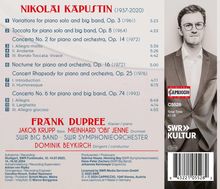 Nikolai Kapustin (1937-2020): Klavierkonzerte Nr. 2 op. 14 &amp; Nr .6 op. 74, CD