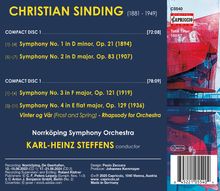 Sinding / Norrkoping Symphony Orchestra: Sinding: The Symphonies, 2 CDs