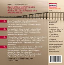 Ferruccio Busoni (1866-1924): Transkriptionen, 4 CDs