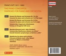 Franz Liszt (1811-1886): Klavierkonzerte Nr.1 &amp; 2, 3 CDs