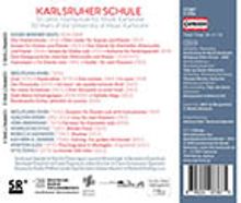 Karlsruher Schule - 50 Jahre Hochschule für Musik Karlsruhe, 3 CDs
