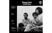 "Doug Carn, Infant Eyes" steht oben. Links sind Song- und Musikerinfos. Rechts ein Foto einer Frau mit zwei Kindern.