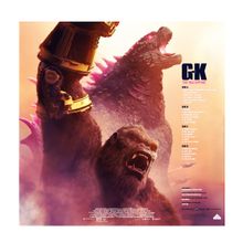 Filmmusik: Godzilla X Kong: The New Empire (Original Motion Picture Soundtrack) (180g) (Limited Edition) (Neon Pink &amp; Blue Swirl With Orange &amp; Pink Splatter Vinyl), 2 LPs