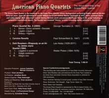 American Piano Quartets, CD