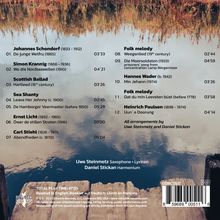 Musik für Saxophon &amp; Harmonium - "Deeper Standards", CD