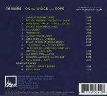 Wilders: On The Wings Of A Dove, CD