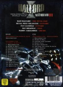 Halford: Resurrection World Tour: Live At Rock In Rio III, 1 DVD und 1 CD