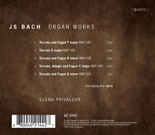 Johann Sebastian Bach (1685-1750): Orgelwerke, CD