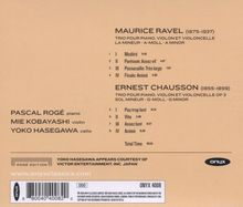 Maurice Ravel (1875-1937): Klaviertrio a-moll, CD