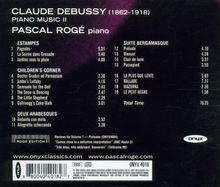 Claude Debussy (1862-1918): Sämtliche Klavierwerke Vol.2, CD