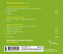 Serge Prokofieff (1891-1953): Symphonien Nr.4 &amp; 6, CD