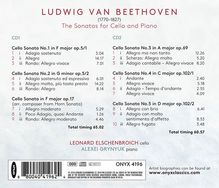 Ludwig van Beethoven (1770-1827): Cellosonaten Nr.1-5, 2 CDs