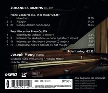 Johannes Brahms (1833-1897): Klavierkonzert Nr.1, CD