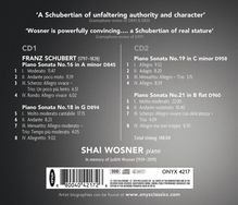 Franz Schubert (1797-1828): Klaviersonaten D.845,894,958,960, 2 CDs