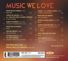 Viktoria Mullova &amp; Misha Mullov-Abbado - Music we love, CD