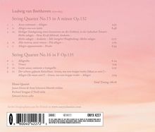 Ludwig van Beethoven (1770-1827): Streichquartette Nr.15 &amp; 16, CD