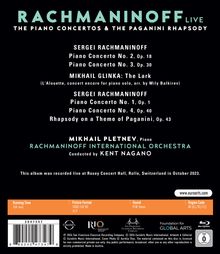 Sergej Rachmaninoff (1873-1943): Klavierkonzerte Nr.1-4, Blu-ray Disc