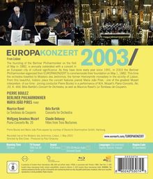 Berliner Philharmoniker - Europakonzert 2003 (Lissabon), Blu-ray Disc