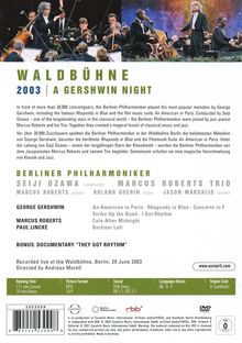 Berliner Philharmoniker - Waldbühne Berlin 2003 (A Gershwin Night), DVD