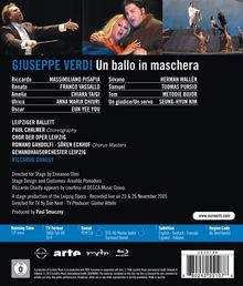 Giuseppe Verdi (1813-1901): Un Ballo in Maschera, Blu-ray Disc